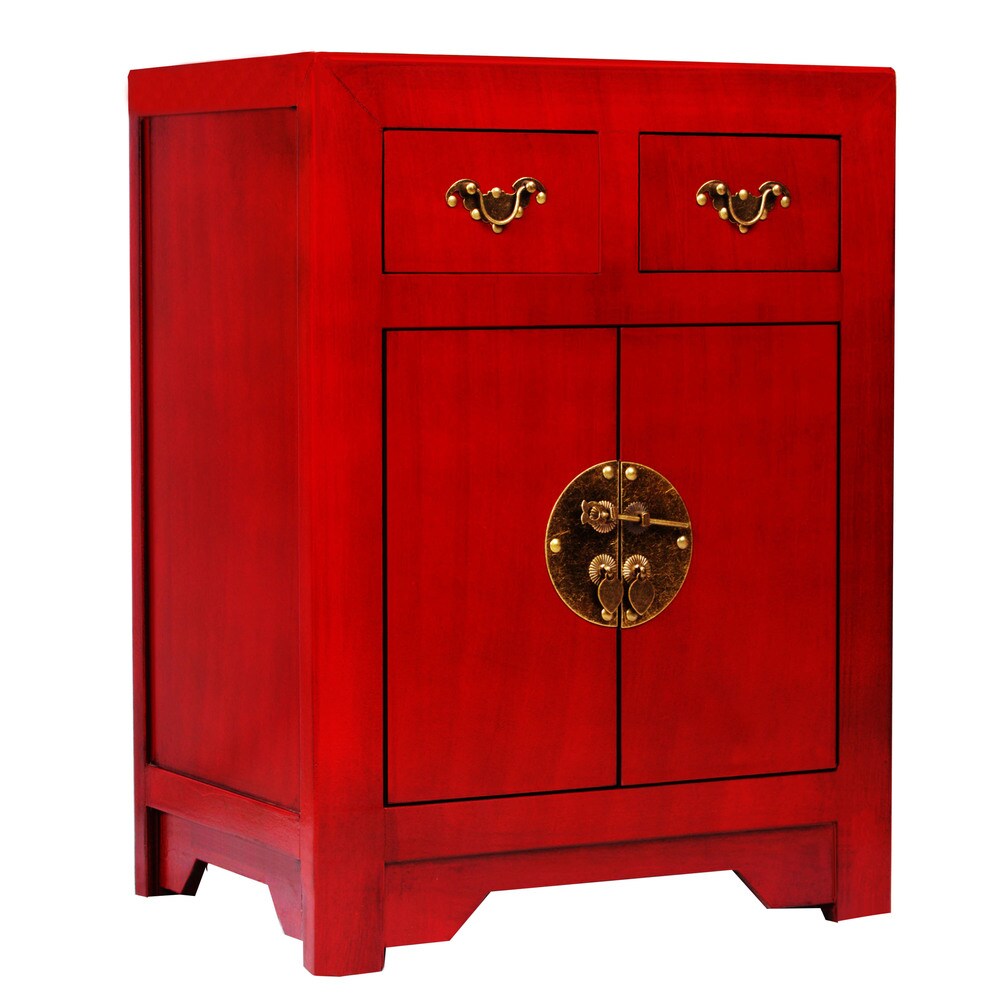 Handmade Zahava Home Collection Ningbo End Table/ Nightstand (China)