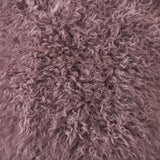Zally Glam Shaggy Lamb Fur 20-Inch Square Throw Pillow by Christopher Knight Home