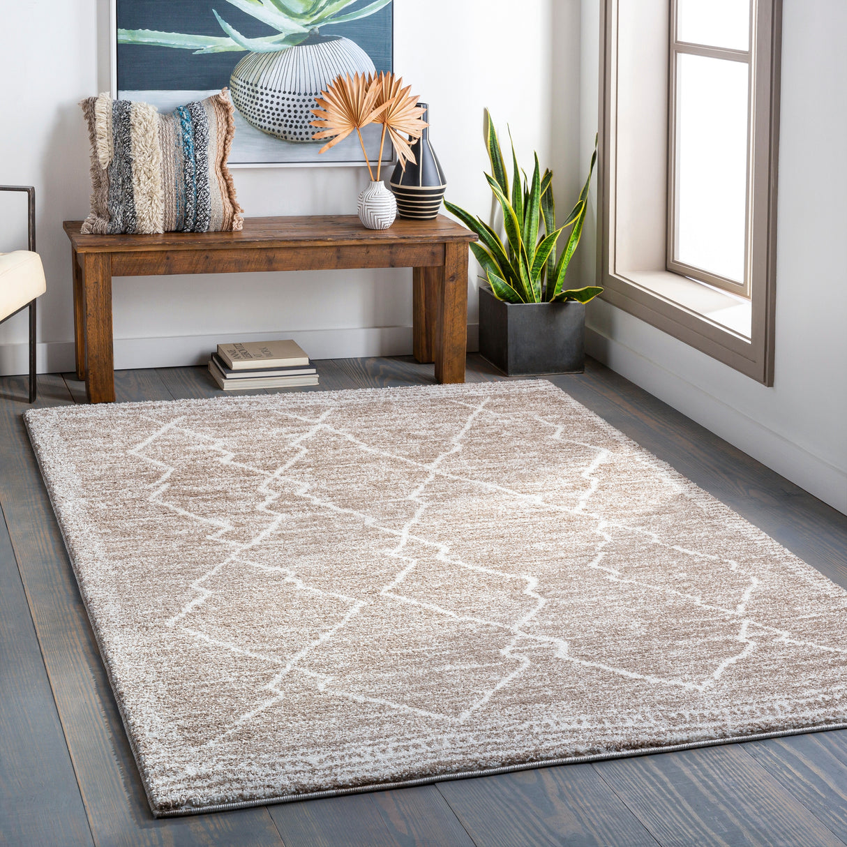 Livabliss Zamora Tribal Boho Area Rug