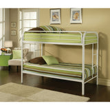Zander Twin/Twin Bunk Bed with Built-in Ladders