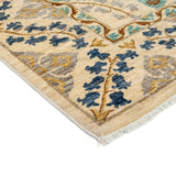 Overton Zayda Hand-knotted Beige Wool Area Rug (8'2 x 10'1) - 8'2" x 10'1"/Surplus