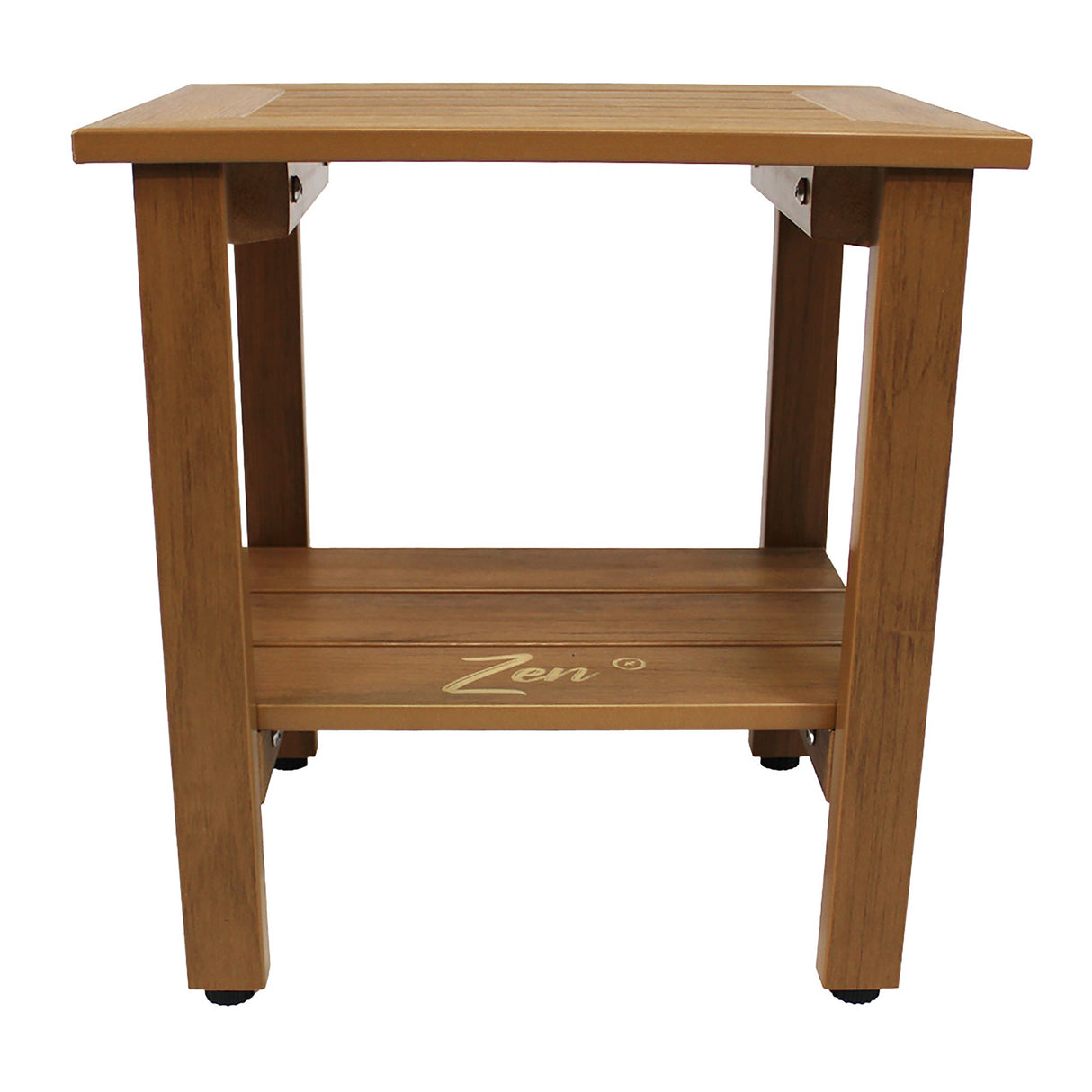 Zen Brown, Plastic Shower Bench, Shower Chair, Shower Seat, Shower Seats for Adults, Shower Bench, Small Shower Chair