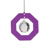 Zen Crystal Chime 22" - Purple