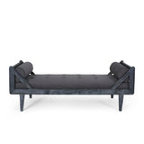 Zentner Rustic Tufted Double End Chaise Lounge by Christopher Knight Home - 65.25" L x 27.50" W x 24.00" H