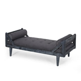 Zentner Rustic Tufted Double End Chaise Lounge by Christopher Knight Home - 65.25" L x 27.50" W x 24.00" H