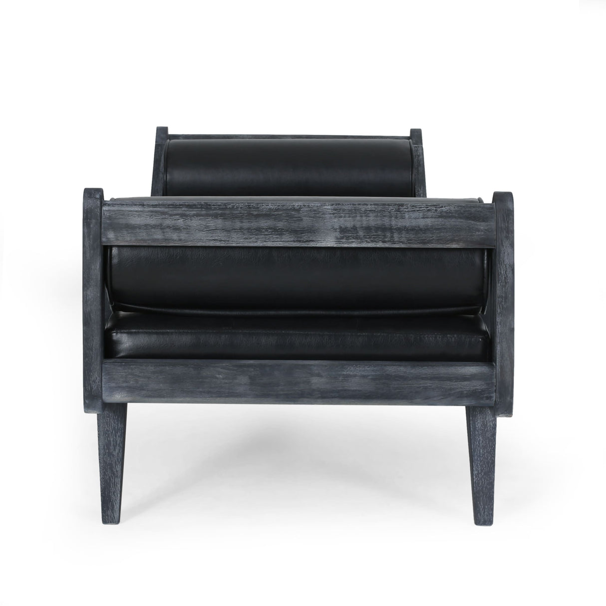 Zentner Rustic Tufted Double End Chaise Lounge by Christopher Knight Home - 65.25" L x 27.50" W x 24.00" H