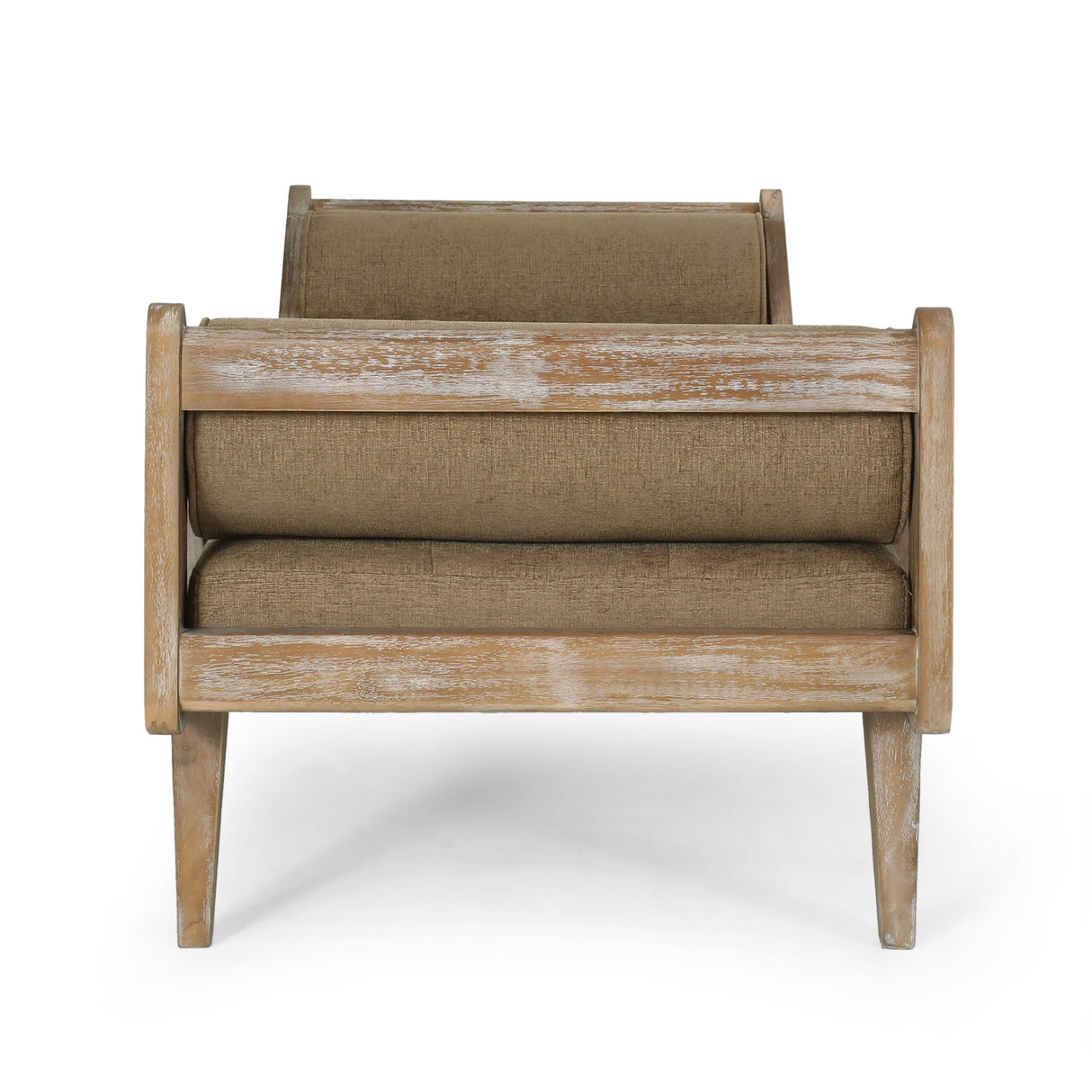 Zentner Rustic Tufted Double End Chaise Lounge by Christopher Knight Home - 65.25" L x 27.50" W x 24.00" H