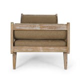 Zentner Rustic Tufted Double End Chaise Lounge by Christopher Knight Home - 65.25" L x 27.50" W x 24.00" H