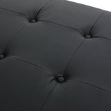 Zentner Rustic Tufted Double End Chaise Lounge by Christopher Knight Home - 65.25" L x 27.50" W x 24.00" H