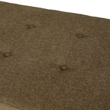 Zentner Rustic Tufted Double End Chaise Lounge by Christopher Knight Home - 65.25" L x 27.50" W x 24.00" H