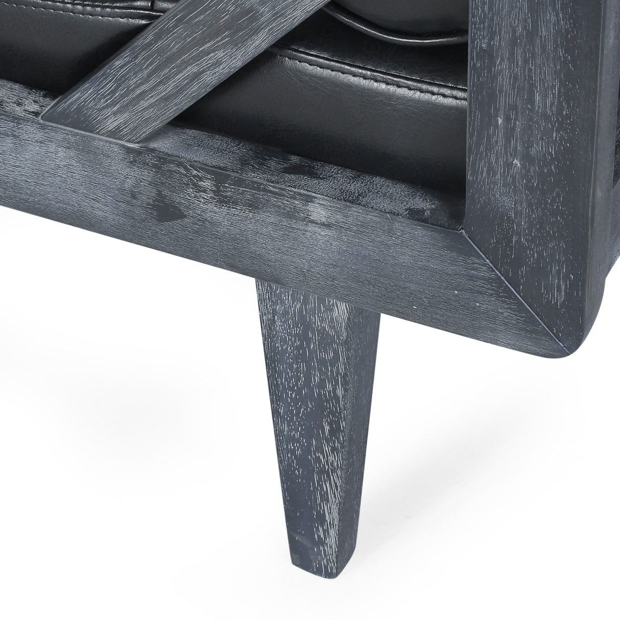 Zentner Rustic Tufted Double End Chaise Lounge by Christopher Knight Home - 65.25" L x 27.50" W x 24.00" H
