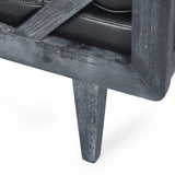 Zentner Rustic Tufted Double End Chaise Lounge by Christopher Knight Home - 65.25" L x 27.50" W x 24.00" H