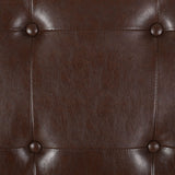 Zentner Rustic Tufted Double End Chaise Lounge by Christopher Knight Home - 65.25" L x 27.50" W x 24.00" H