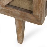 Zentner Rustic Tufted Double End Chaise Lounge by Christopher Knight Home - 65.25" L x 27.50" W x 24.00" H