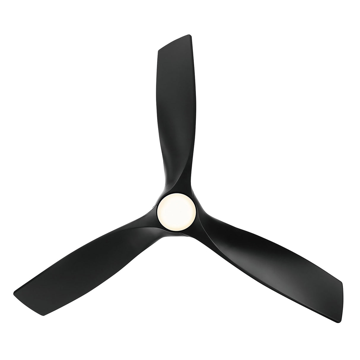 Zephyr Indoor and Outdoor 3-Blade Smart Ceiling Fan 62in with 3000K LED Light Kit and Remote Control with Wall Cradle