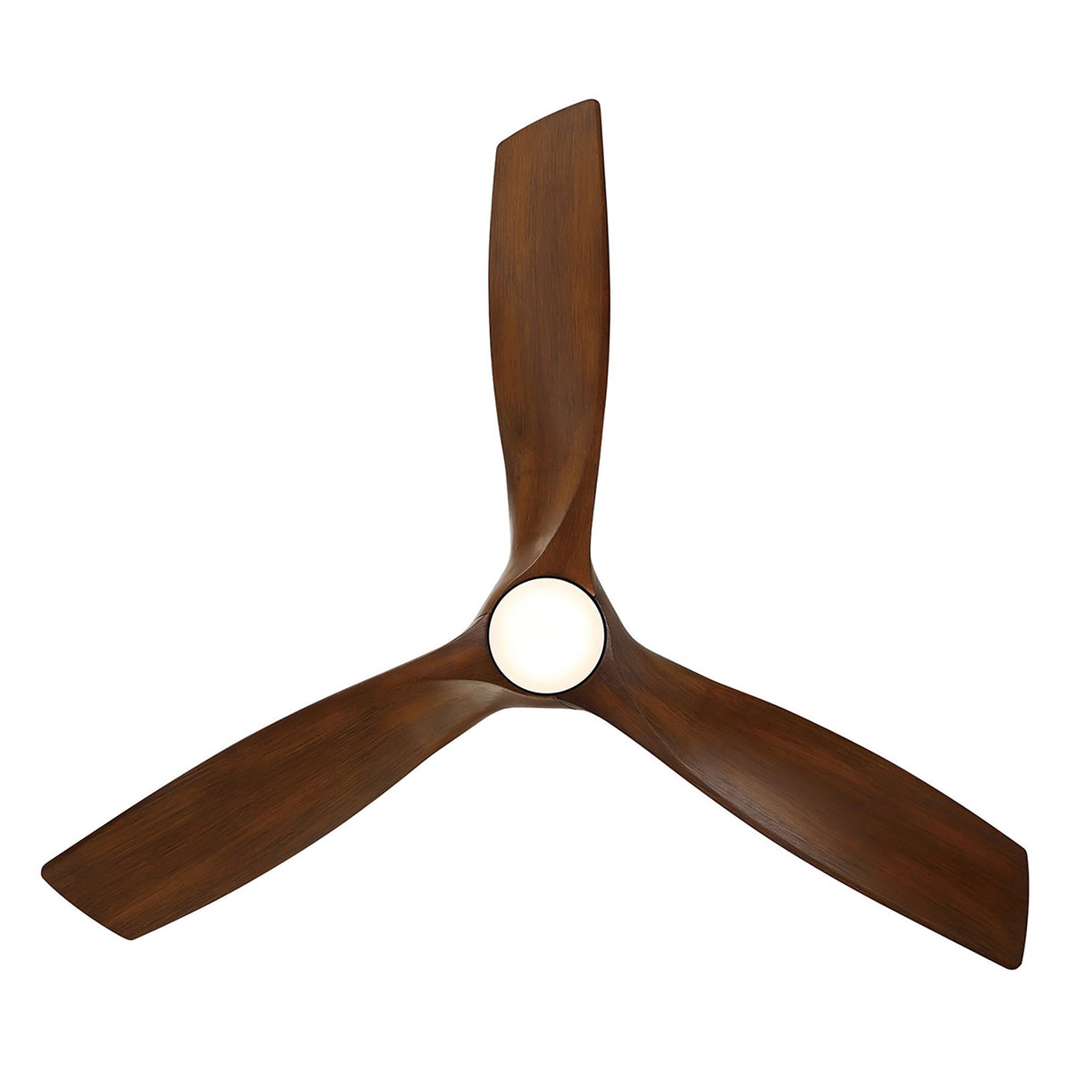 Zephyr Indoor and Outdoor 3-Blade Smart Ceiling Fan 62in with 3000K LED Light Kit and Remote Control with Wall Cradle