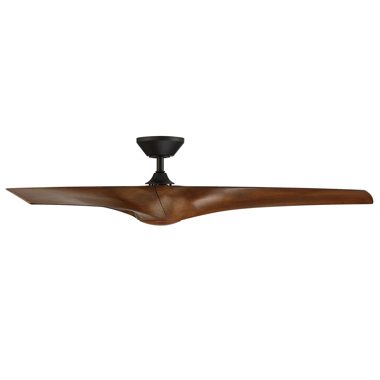 Zephyr Indoor and Outdoor 3-Blade Smart Ceiling Fan 62in with 3000K LED Light Kit and Remote Control with Wall Cradle