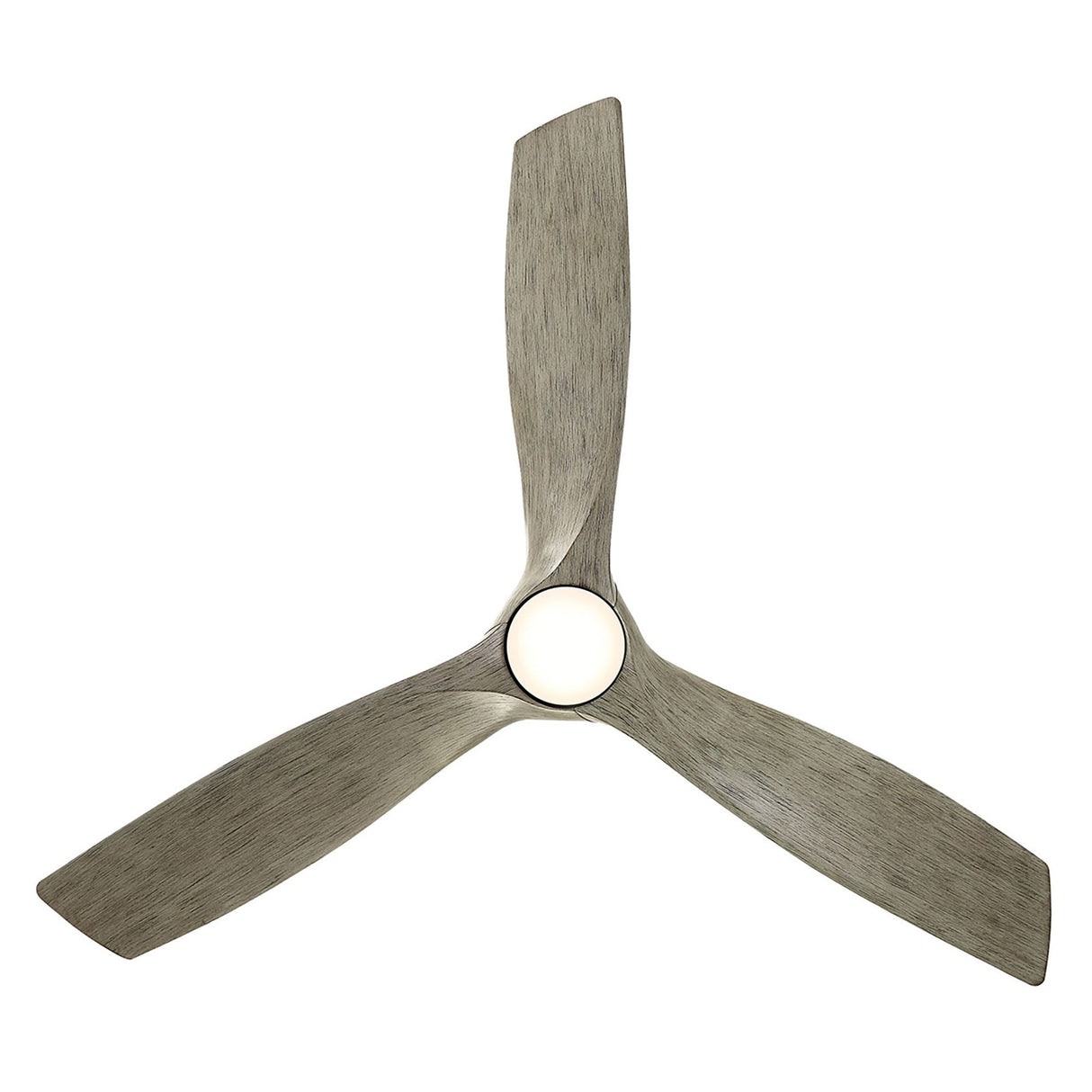 Zephyr Indoor and Outdoor 3-Blade Smart Ceiling Fan 62in with 3000K LED Light Kit and Remote Control with Wall Cradle