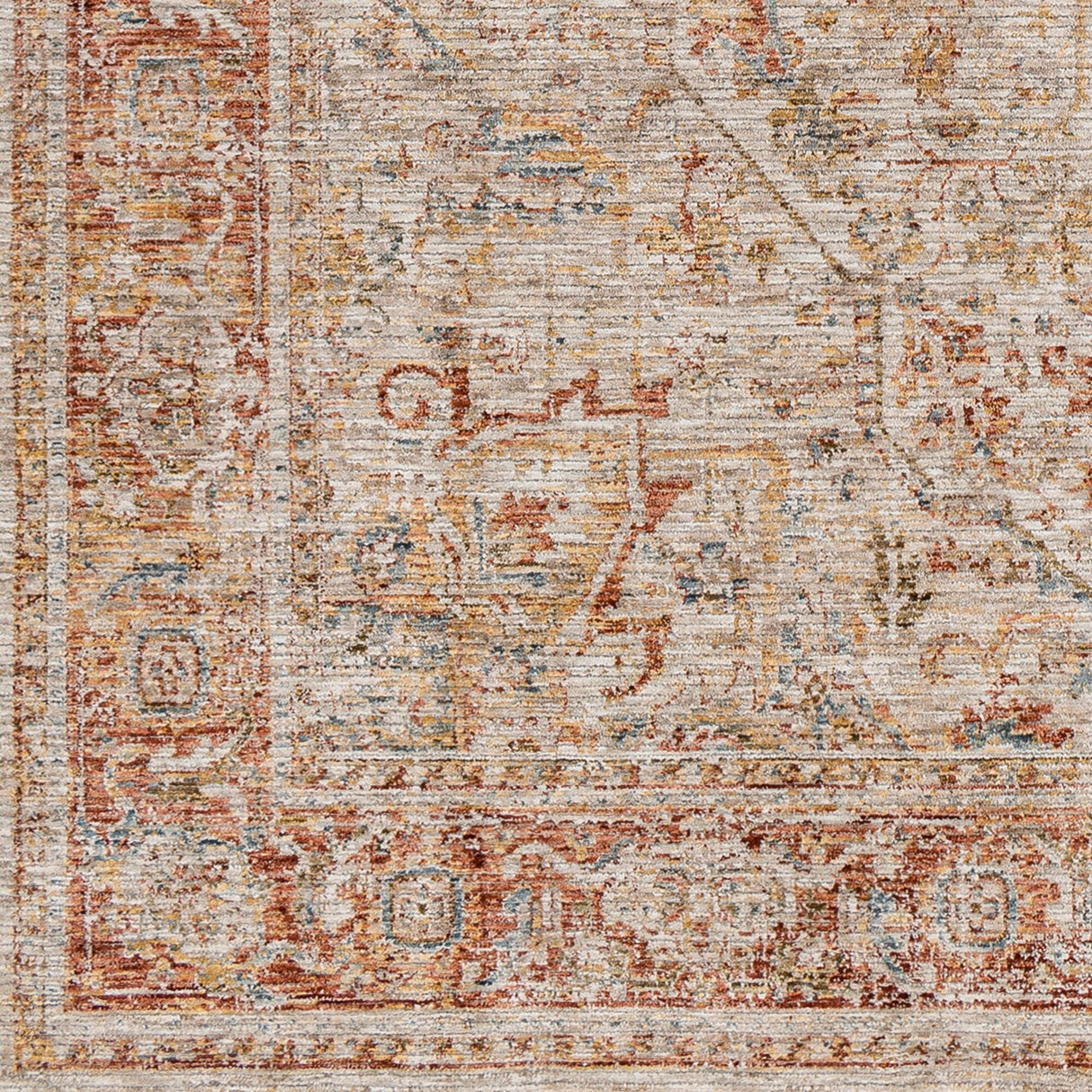 Zeynepe Traditional Medallion Area Rug