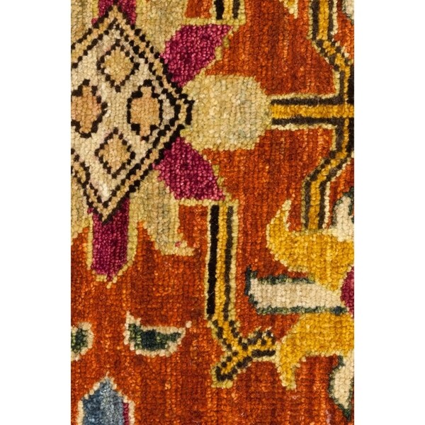 Ziegler Classic Orange Runner Rug - 2'6" x 13'6" Runner/Surplus