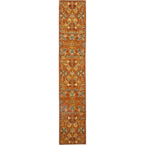 Ziegler Classic Orange Runner Rug - 2'6" x 13'6" Runner/Surplus
