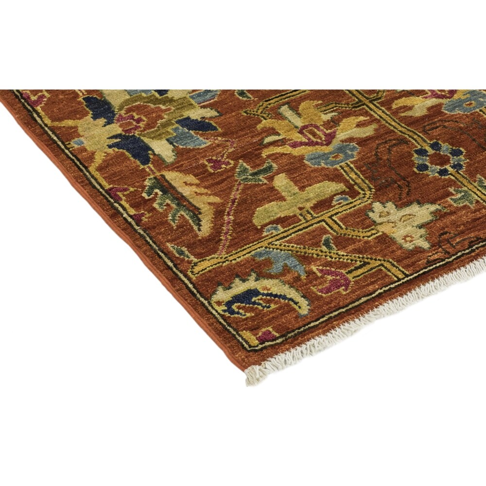 Ziegler Classic Orange Runner Rug - 2'6" x 13'6" Runner/Surplus