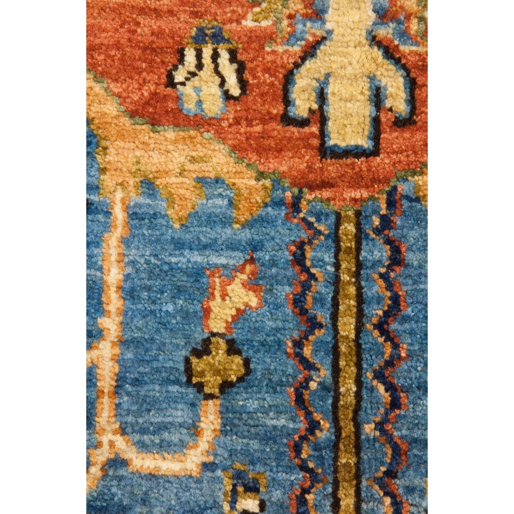 Ziegler Classic Red Area Rug - 6'2" x 9'1"/Surplus
