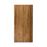 Christopher Knight Home Zion Acacia Wood 72-Inch Dining Table - teak finish + rustic metal