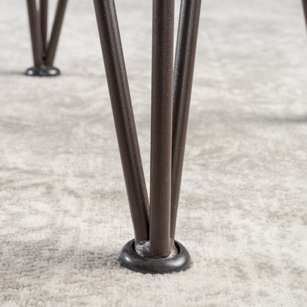 Zion Outdoor Acacia Wood Industrial Side Table (Set of 2) by Christopher Knight Home