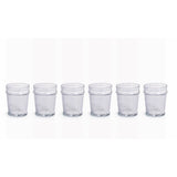 "Garan" Hammered Glass Old Fashioned Glass (Set of 6)