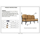 Zoe 81 Inch Modern Sofa with Cushion, Padded Seat, High Back Design, Brown
