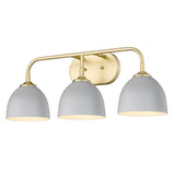 Zoey 3-light Dome Shade Bath Vanity