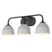 Zoey 3-light Dome Shade Bath Vanity
