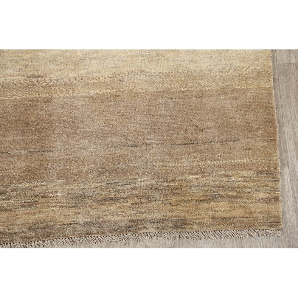 Zolanvari Gabbeh Persian Hand Knotted Traditional Area Rug - 6'3" x 6'6" Square