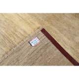 Zolanvari Gabbeh Persian Hand Knotted Traditional Area Rug - 6'3" x 6'6" Square