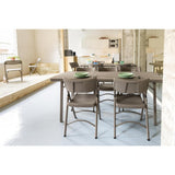 Zown Premium 48-inch Commercial 4-pack Folding Table and 4-pack Angle Folding Table Bundle