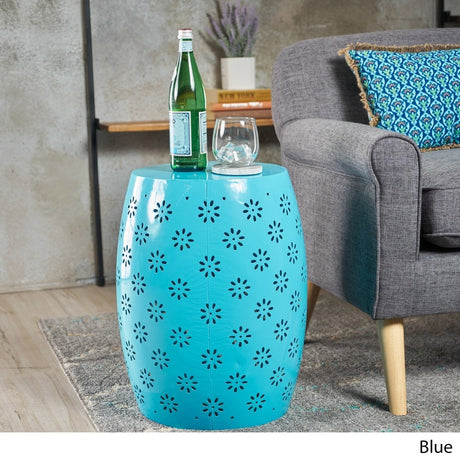 Zula Lace Cut Accent Table by Christopher Knight Home