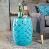 Zula Lace Cut Accent Table by Christopher Knight Home