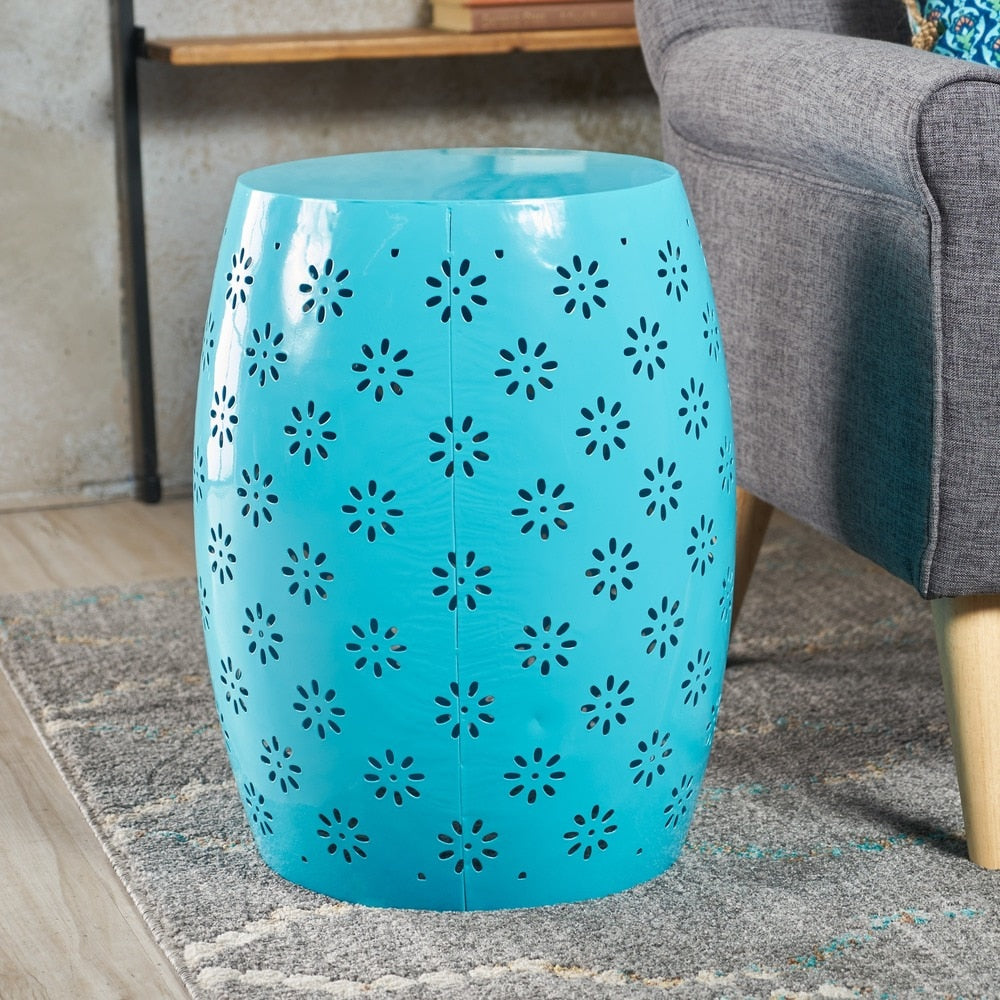 Zula Lace Cut Accent Table by Christopher Knight Home