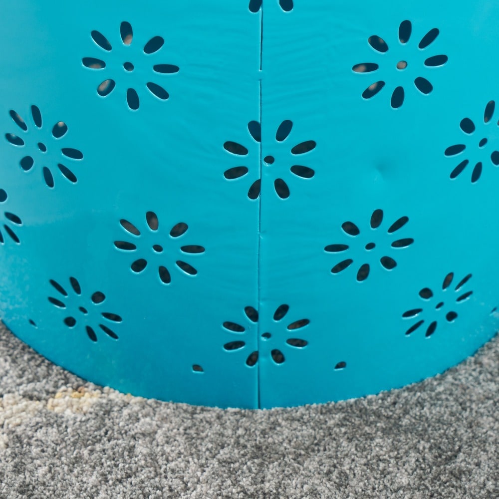 Zula Lace Cut Accent Table by Christopher Knight Home