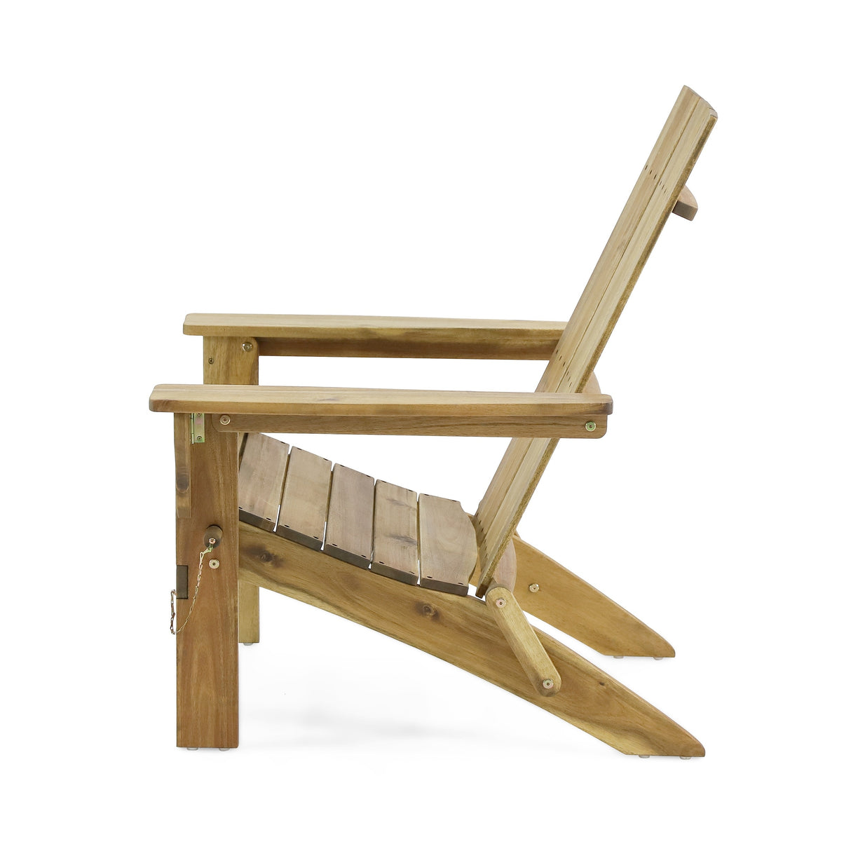 Zuma Outdoor Outdoor Acacia Wood Foldable Adirondack Chairs (Set of 2) by Christopher Knight Home