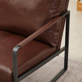 accent arm chair with Extra thick padded backrest and seat cushion