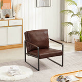 accent arm chair with Extra thick padded backrest and seat cushion