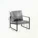 accent arm chair with Extra thick padded backrest and seat cushion