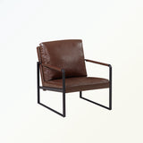 accent arm chair with Extra thick padded backrest and seat cushion