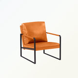 accent arm chair with Extra thick padded backrest and seat cushion