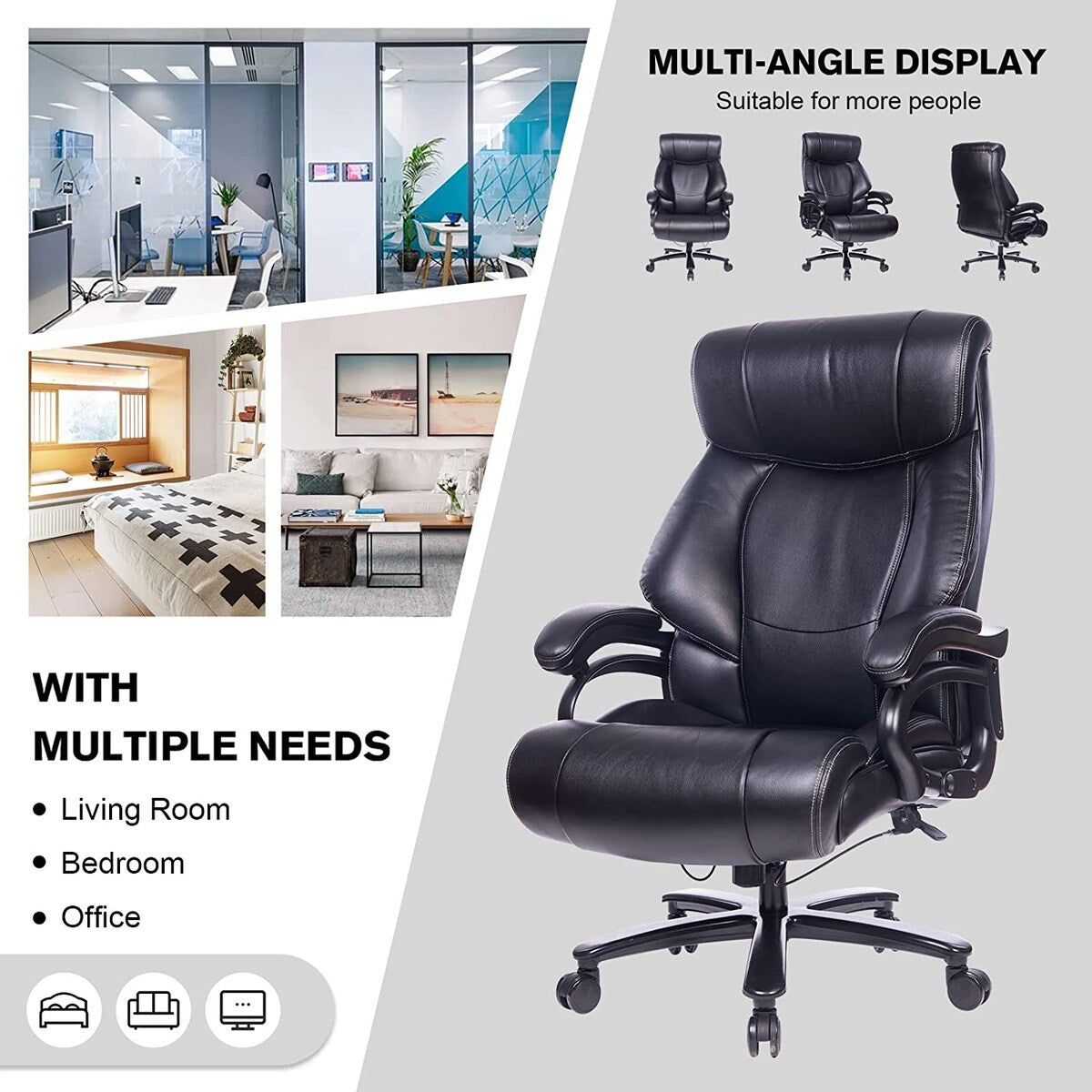 adjustable height, heavy administrative chair
