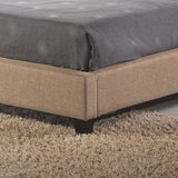 Aisling Fabric King Platform Bed with Bonus Warwick Modern Nightstand