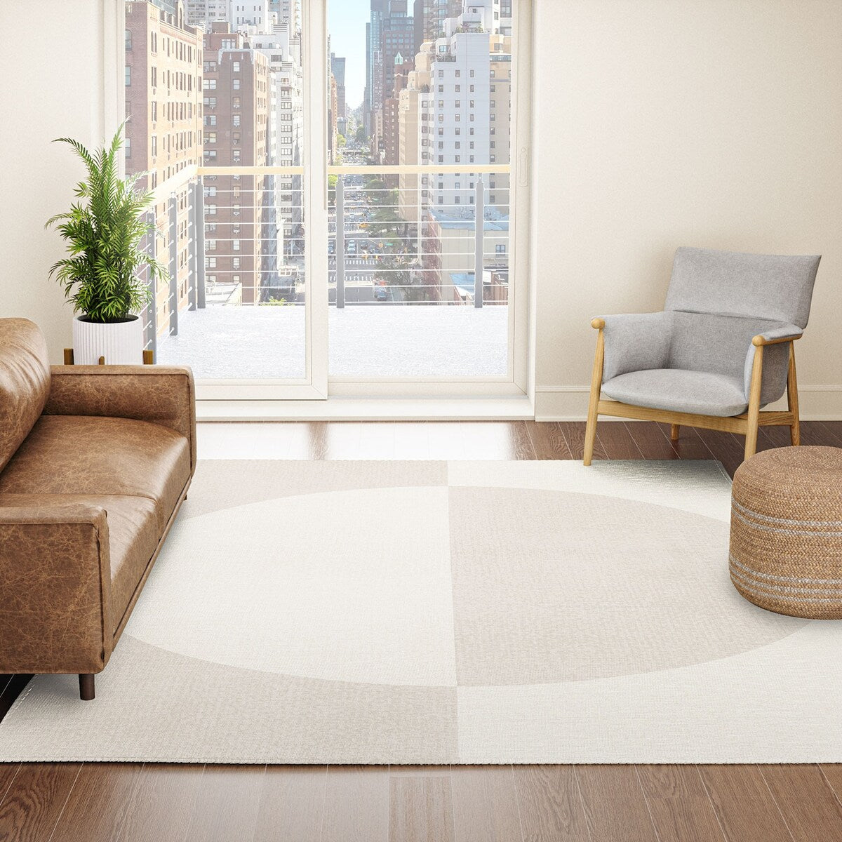 almostmakesperfect round Area Rug