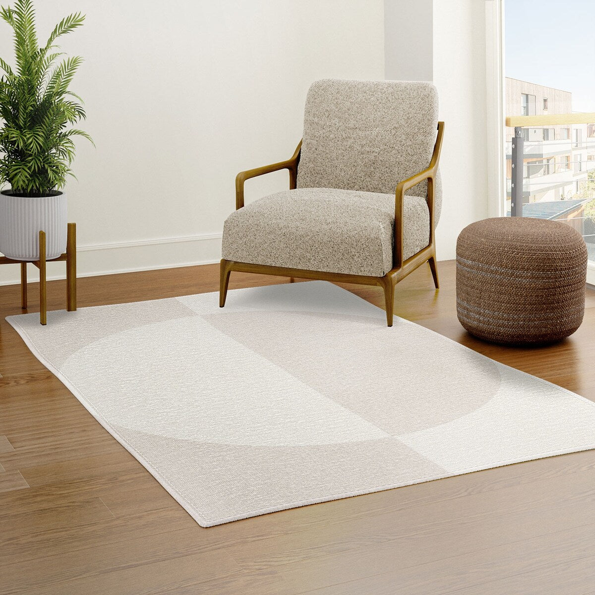 almostmakesperfect round Area Rug